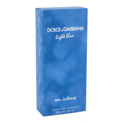 Dolce&amp;Gabbana Light Blue Eau Intense Parfumovaná voda pre ženy 100 ml poškodená krabička