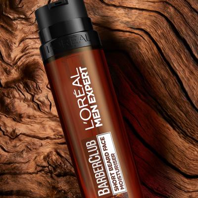 L&#039;Oréal Paris Men Expert Barber Club Short Beard &amp; Face Moisturiser Balzam na fúzy pre mužov 50 ml