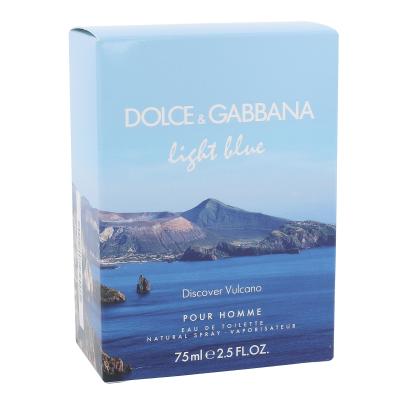 Dolce&amp;Gabbana Light Blue Discover Vulcano Pour Homme Toaletná voda pre mužov 75 ml poškodená krabička