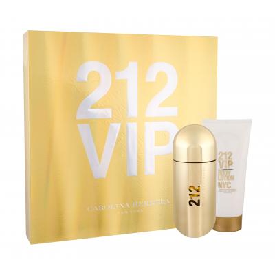 Carolina Herrera 212 VIP Darčeková kazeta parfumovaná voda 80 ml + telové mlieko 100 ml