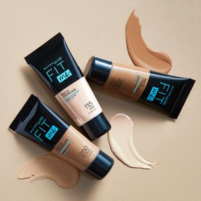 Maybelline Fit Me! Matte + Poreless Make-up pre ženy 30 ml Odtieň 110 Porcelain