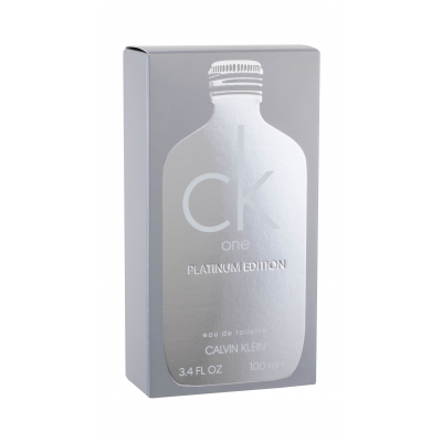 Calvin Klein CK One Platinum Edition Toaletná voda 100 ml