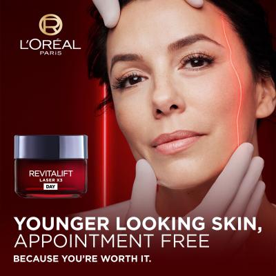 L&#039;Oréal Paris Revitalift Laser X3 Day Cream Denný pleťový krém pre ženy 50 ml