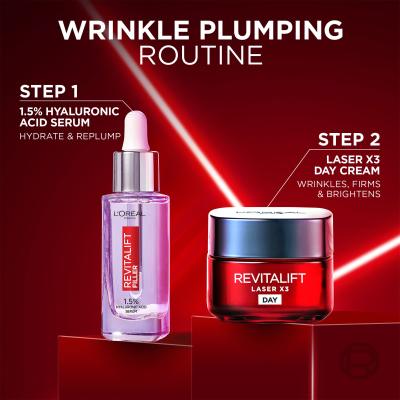 L&#039;Oréal Paris Revitalift Laser X3 Day Cream Denný pleťový krém pre ženy 50 ml