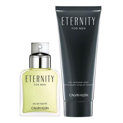 Calvin Klein Eternity For Men Darčeková kazeta toaletná voda 50 ml + sprchovací gél 100 ml