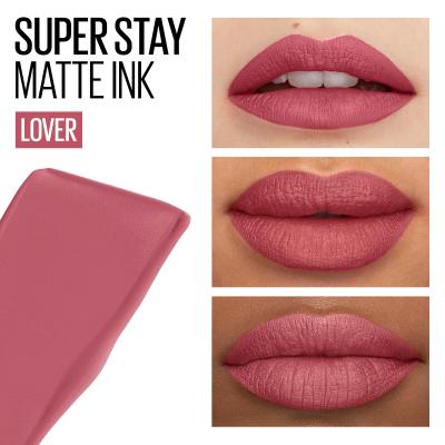 Maybelline Superstay Matte Ink Liquid Rúž pre ženy 5 ml Odtieň 15 Lover