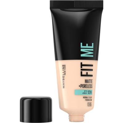 Maybelline Fit Me! Matte + Poreless Make-up pre ženy 30 ml Odtieň 95 Fair Porcelain