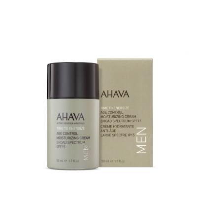 AHAVA Men Time To Energize SPF15 Denný pleťový krém pre mužov 50 ml