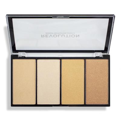 Makeup Revolution London Re-loaded Palette Rozjasňovač pre ženy 20 g Odtieň Lustre Lights Warm