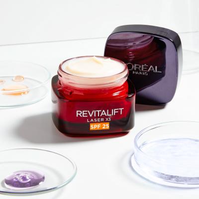 L&#039;Oréal Paris Revitalift Laser X3 SPF25 Denný pleťový krém pre ženy 50 ml