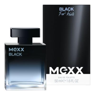 Mexx Black Man Toaletná voda pre mužov 50 ml