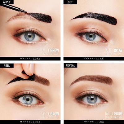 Maybelline Tattoo Brow Farba na obočie pre ženy 4,6 g Odtieň Light Brown