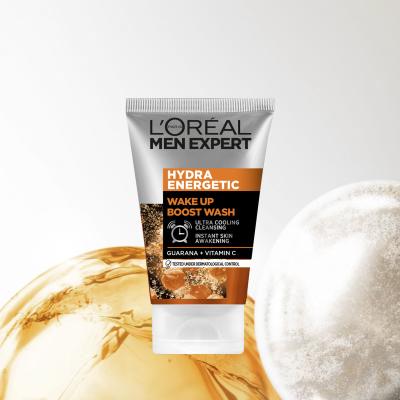 L&#039;Oréal Paris Men Expert Hydra Energetic Wake-Up Effect Čistiaci gél pre mužov 100 ml