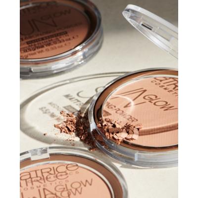 Catrice Sun Glow Matt Bronzer pre ženy 9,5 g Odtieň 035 Universal Bronze