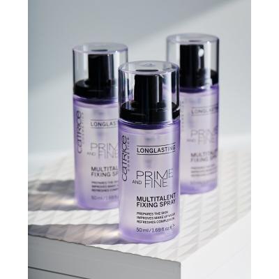 Catrice Prime And Fine Multitalent Fixing Spray Fixátor make-upu pre ženy 50 ml