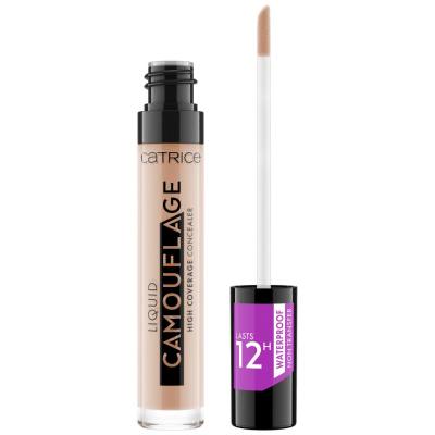 Catrice Camouflage Liquid High Coverage 12h Korektor pre ženy 5 ml Odtieň 007 Natural Rose