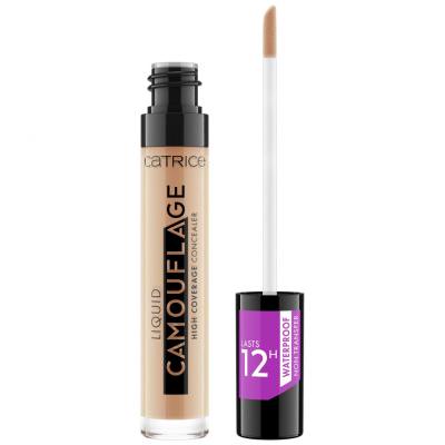 Catrice Camouflage Liquid High Coverage 12h Korektor pre ženy 5 ml Odtieň 015 Honey