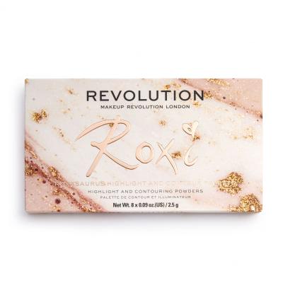 Makeup Revolution London Roxxsaurus Highlight &amp; Contour Kontúrovacia paletky pre ženy 20 g