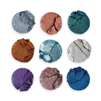 Makeup Revolution London Pressed Glitter Očný tieň pre ženy 13,5 g Odtieň Illusion