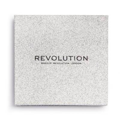 Makeup Revolution London Pressed Glitter Očný tieň pre ženy 13,5 g Odtieň Illusion