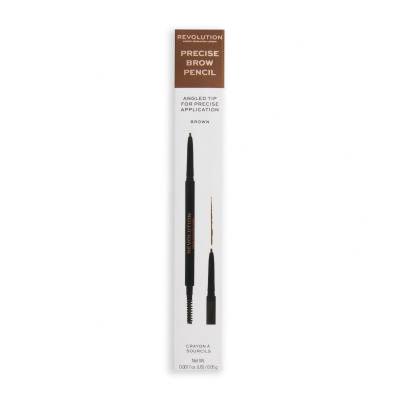 Makeup Revolution London Precise Brow Pencil Ceruzka na obočie pre ženy 0,05 g Odtieň Light Brown