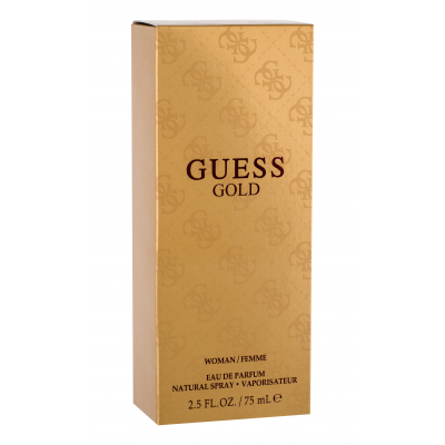 GUESS Gold Parfumovaná voda pre ženy 75 ml poškodená krabička