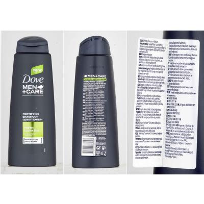 Dove Men + Care Fresh Clean 2in1 Šampón pre mužov 400 ml