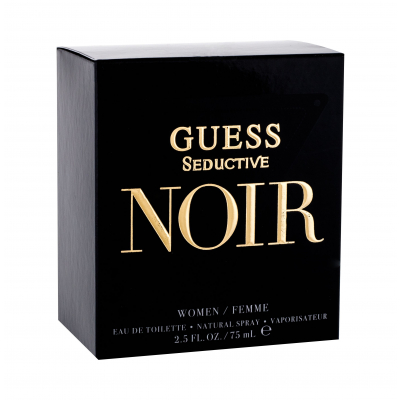 GUESS Seductive Noir Toaletná voda pre ženy 75 ml poškodená krabička