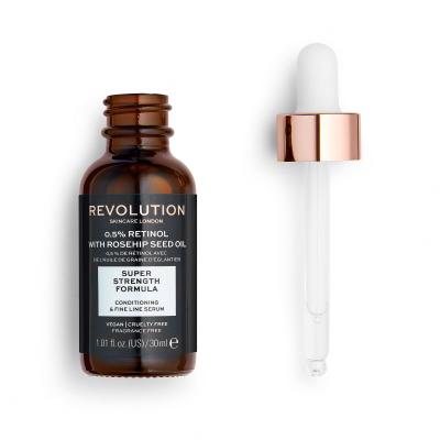 Revolution Skincare Skincare 0,5% Retinol with Rosehip Seed Oil Pleťové sérum pre ženy 30 ml