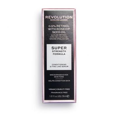 Revolution Skincare Skincare 0,5% Retinol with Rosehip Seed Oil Pleťové sérum pre ženy 30 ml