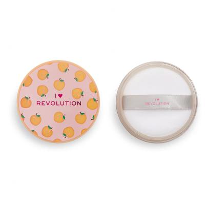 I Heart Revolution Loose Baking Powder Púder pre ženy 22 g Odtieň Peach