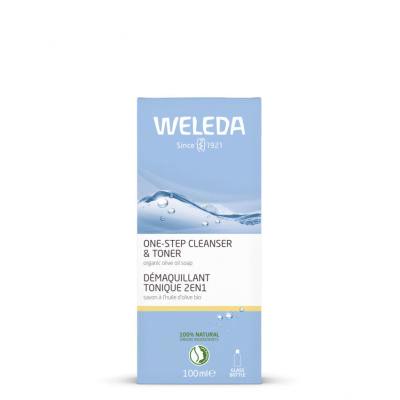 Weleda Witch Hazel One-Step Cleanser &amp; Toner Čistiaca voda pre ženy 100 ml