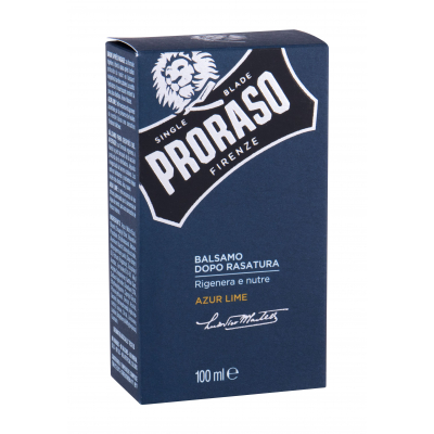 PRORASO Azur Lime After Shave Balm Balzam po holení pre mužov 100 ml