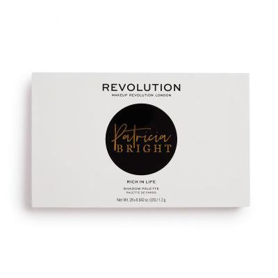 Makeup Revolution London X Patricia Bright Očný tieň pre ženy 33,6 g Odtieň Rich In Life