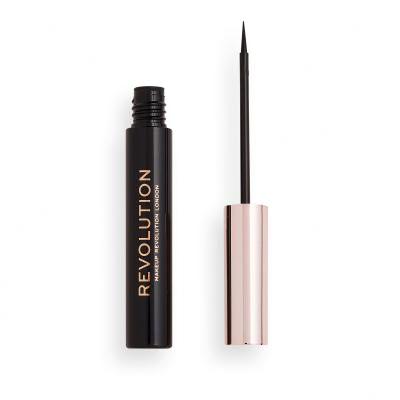 Makeup Revolution London Super Flick Eyeliner Očná linka pre ženy 4,5 ml Odtieň Black