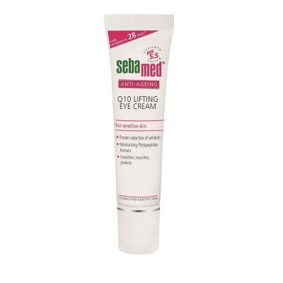 SebaMed Anti-Ageing Q10 Lifting Očný krém pre ženy 15 ml