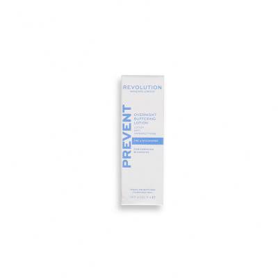 Revolution Skincare Overnight Blemish Lotion Zinc &amp; Niacinamide Lokálna starostlivosť pre ženy 30 ml