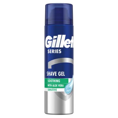 Gillette Series Sensitive Gél na holenie pre mužov 200 ml