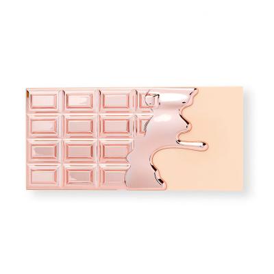 I Heart Revolution Chocolate Eyeshadow Palette Očný tieň pre ženy 18 g Odtieň Marble Rose Gold