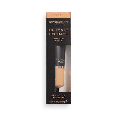 Makeup Revolution London Ultimate Podkladová báza pod očné tiene pre ženy 15 ml Odtieň Medium