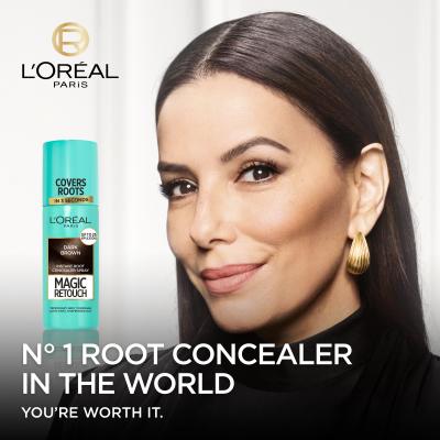 L&#039;Oréal Paris Magic Retouch Instant Root Concealer Spray Farba na vlasy pre ženy 75 ml Odtieň Beige