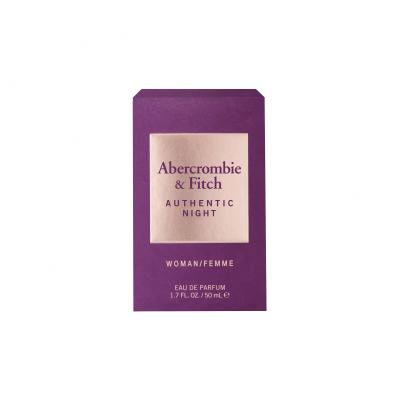 Abercrombie &amp; Fitch Authentic Night Parfumovaná voda pre ženy 50 ml