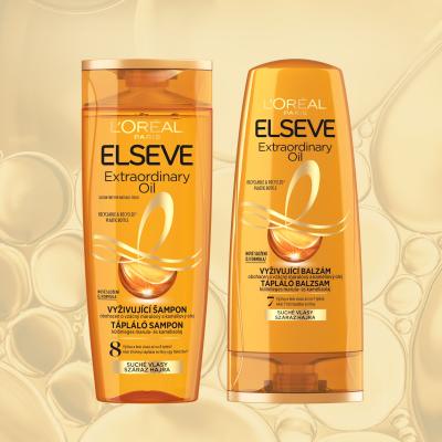 L&#039;Oréal Paris Elseve Extraordinary Oil Nourishing Shampoo Šampón pre ženy 250 ml