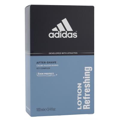 Adidas Lotion Refreshing Voda po holení pre mužov 100 ml poškodená krabička