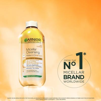 Garnier Skin Naturals Two-Phase Micellar Water All In One Micelárna voda pre ženy 400 ml