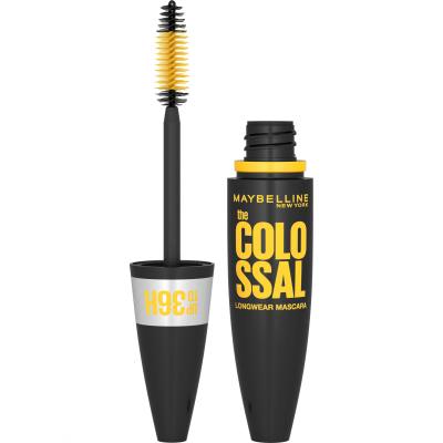 Maybelline The Colossal Longwear Špirála pre ženy 10 ml Odtieň 01 Black