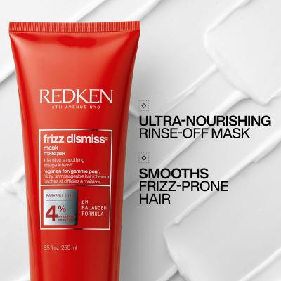 Redken Frizz Dismiss Intense Smoothing Maska na vlasy pre ženy 250 ml