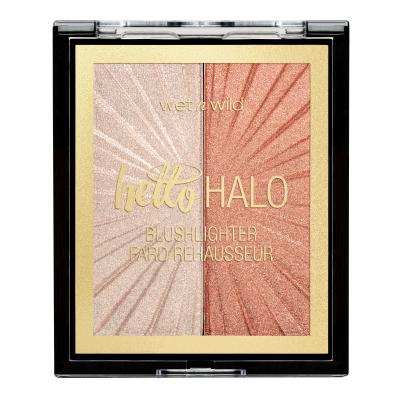 Wet n Wild MegaGlo Hello Halo Kontúrovacia paletky pre ženy 10 g Odtieň Highlight Bling