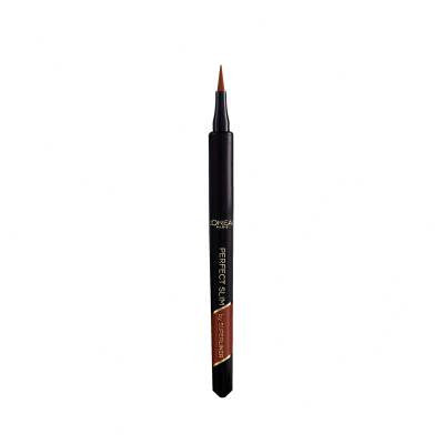 L&#039;Oréal Paris Super Liner Perfect Slim Waterproof Očná linka pre ženy 0,28 g Odtieň 03 Brown