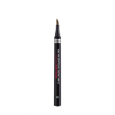 L&#039;Oréal Paris Infaillible Brows 48H Micro Tatouage Ink Pen Ceruzka na obočie pre ženy 1 g Odtieň 3.0 Brunette